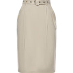 Gonna longuette con cintura 106449 A2W6C00 PINKO 