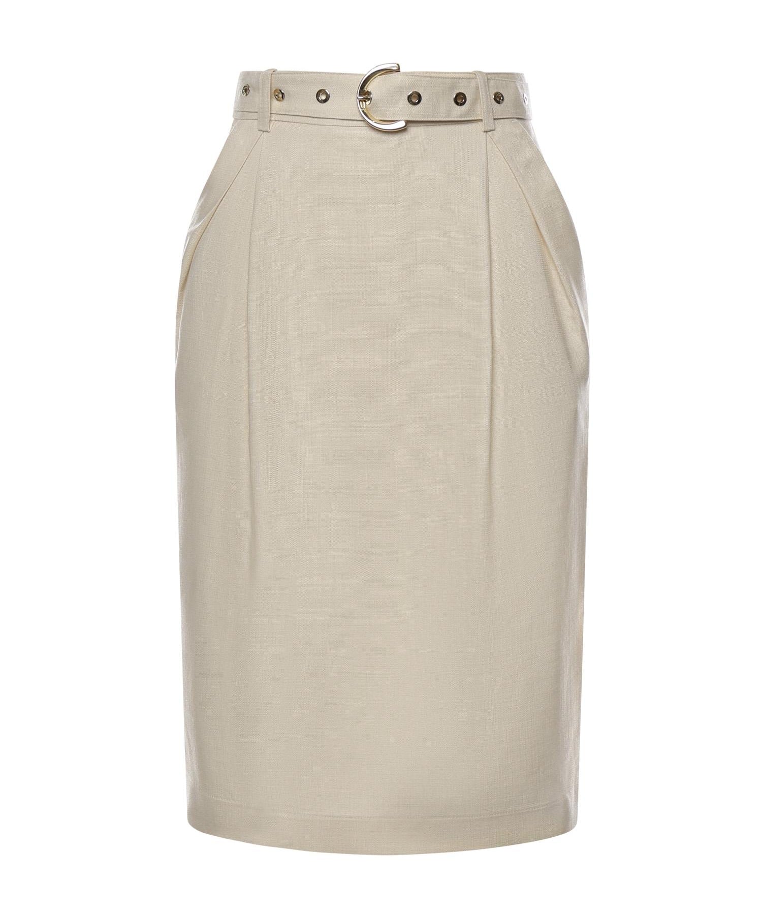 Gonna longuette con cintura 106449 A2W6C00 PINKO 