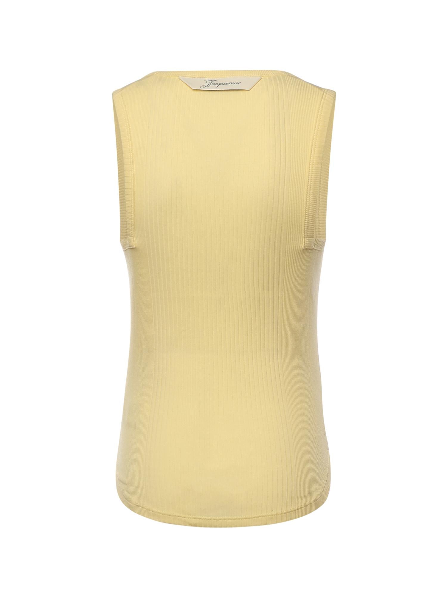 Canotta Rond Carré a coste TSW00559AJ00103 210 JACQUEMUS 
