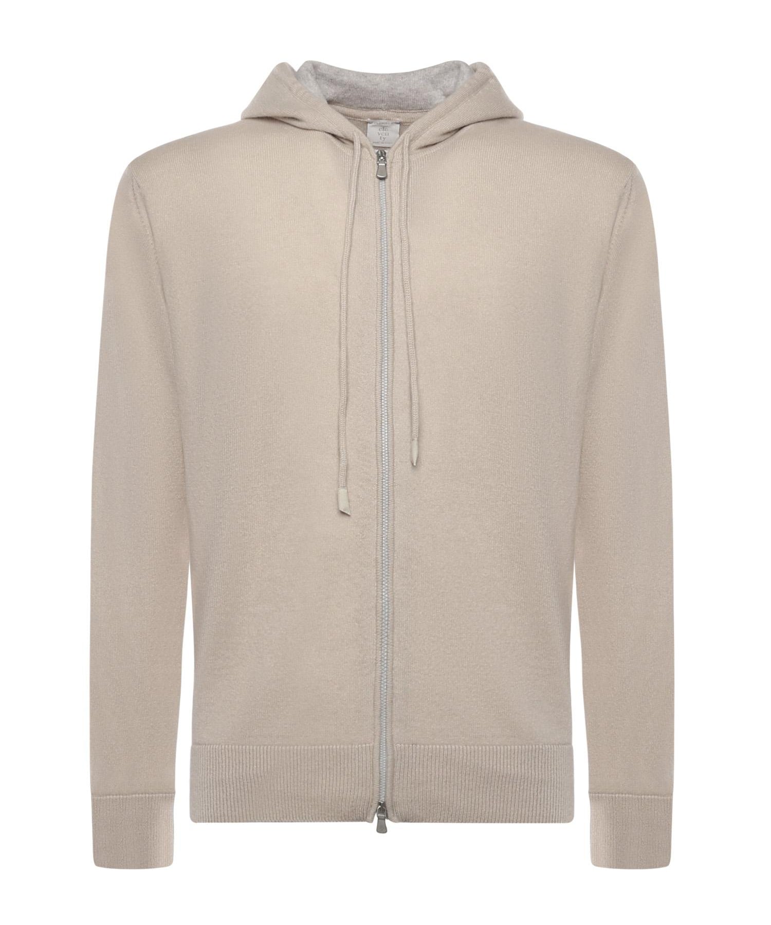 Felpa con zip in cashmere L76MAGL20MAG0L013 02N-13 ELEVENTY 