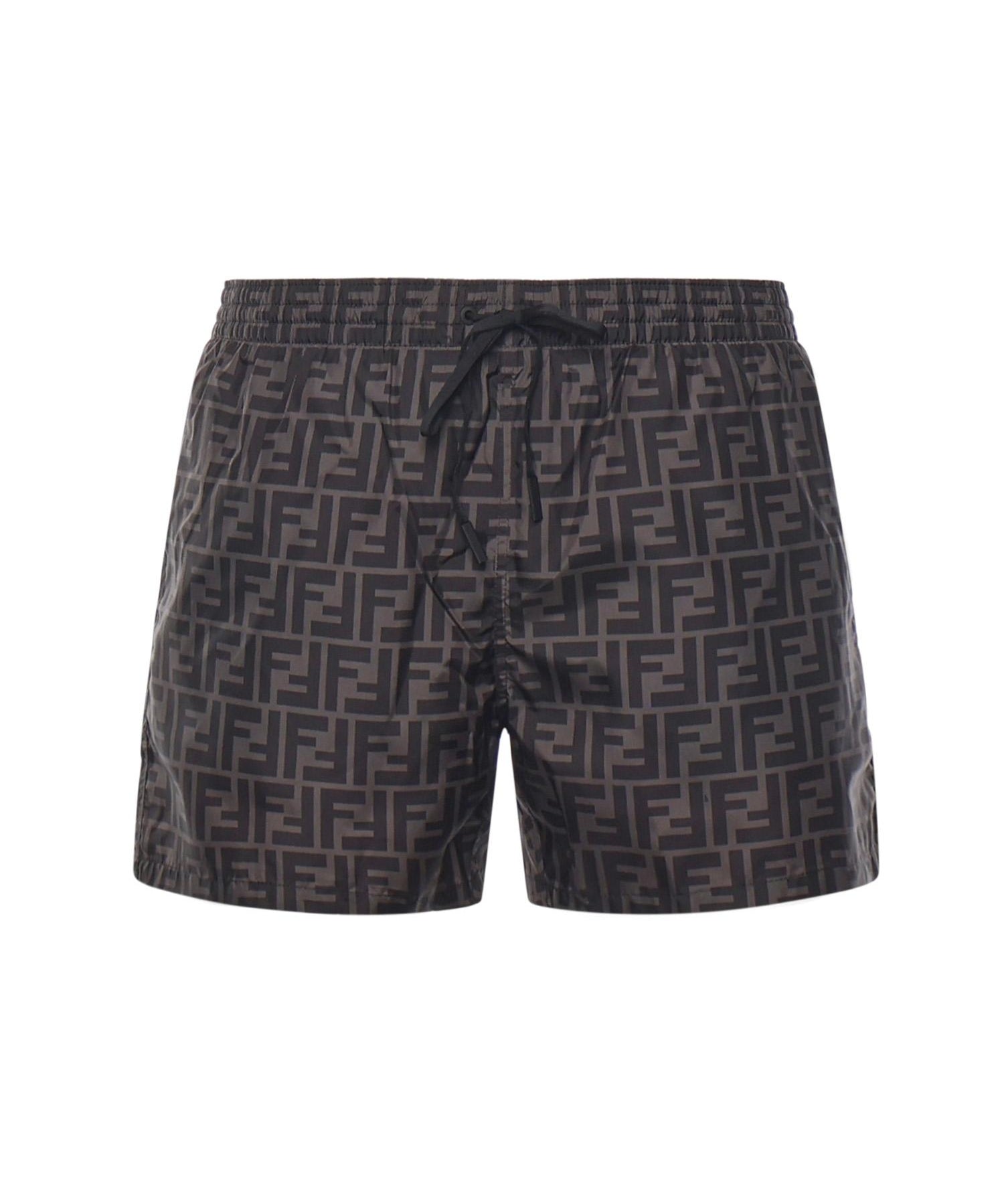 Boxer da mare FF Jacquard FXB077 A79FF0P9B FENDI 