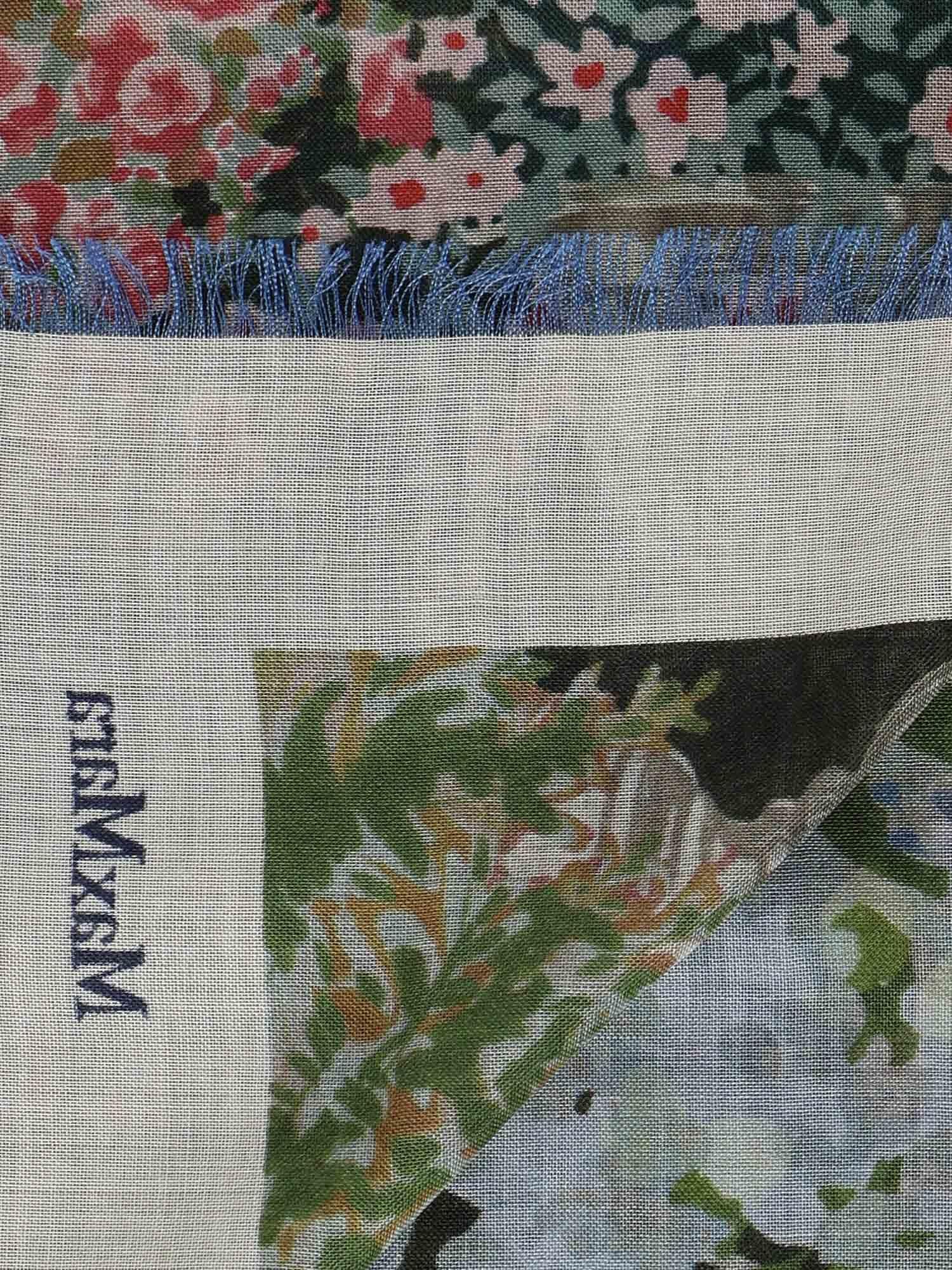 Foulard con stampa 2614541221600 004 MAX MARA 