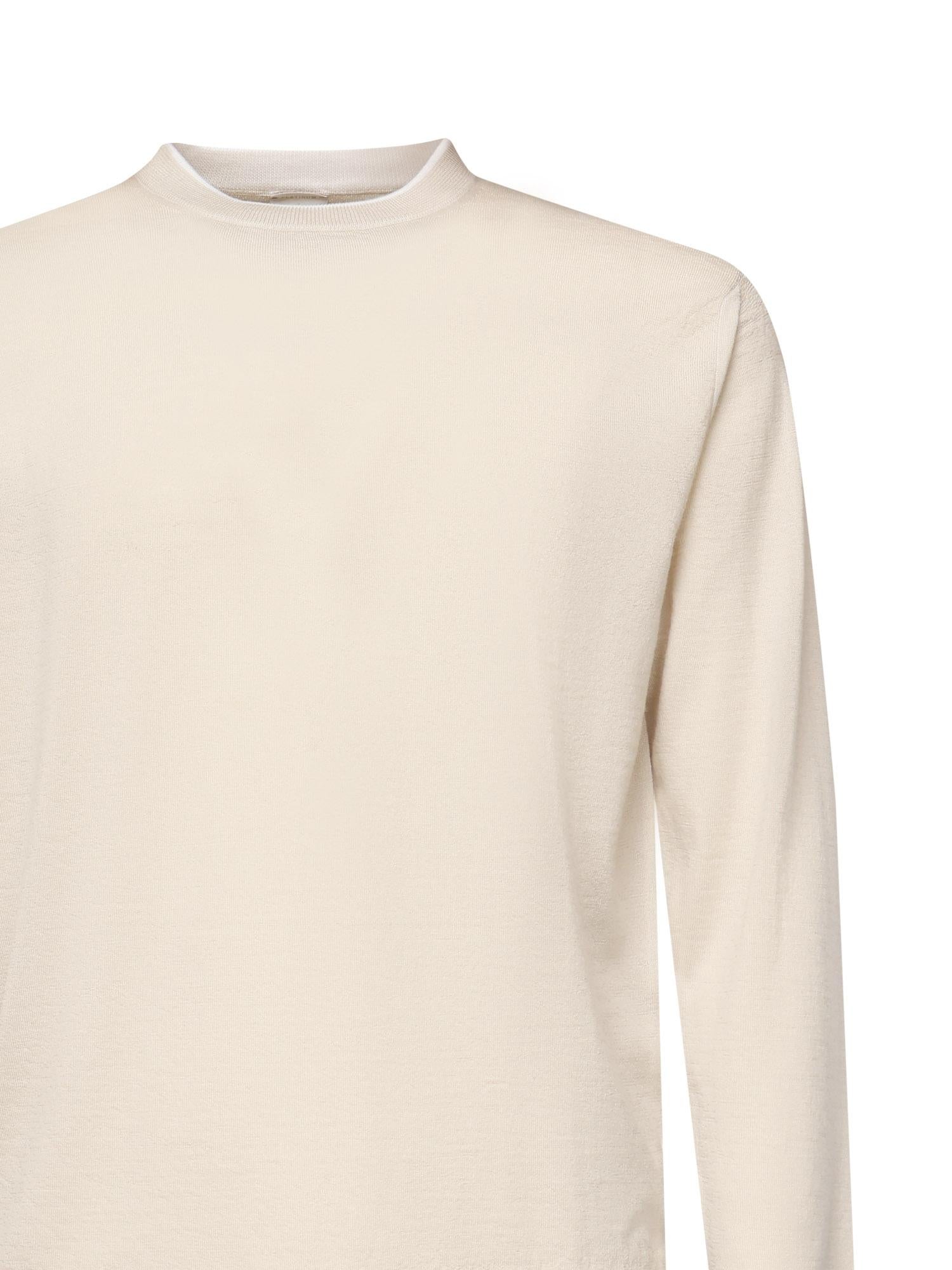 Maglia girocollo in lana e seta L76MAGL36MAG0L018 02-01 ELEVENTY 