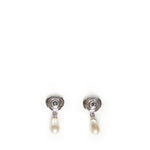 Orecchini Ovalette in metallo, perle e cristalli Swarovski® 8W2J0BG8 WKDDFF VALENTINO GARAVANI 