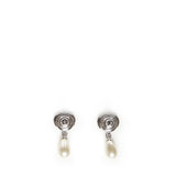 Orecchini Ovalette in metallo, perle e cristalli Swarovski® 8W2J0BG8 WKDDFF VALENTINO GARAVANI 