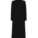 Cappotto lungo monopetto MDFW23826 -NERO MARIUCCIA Milano 