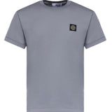 T-shirt con patch Compass in jersey di cotone L1S152100027 S0013V0024 STONE ISLAND 