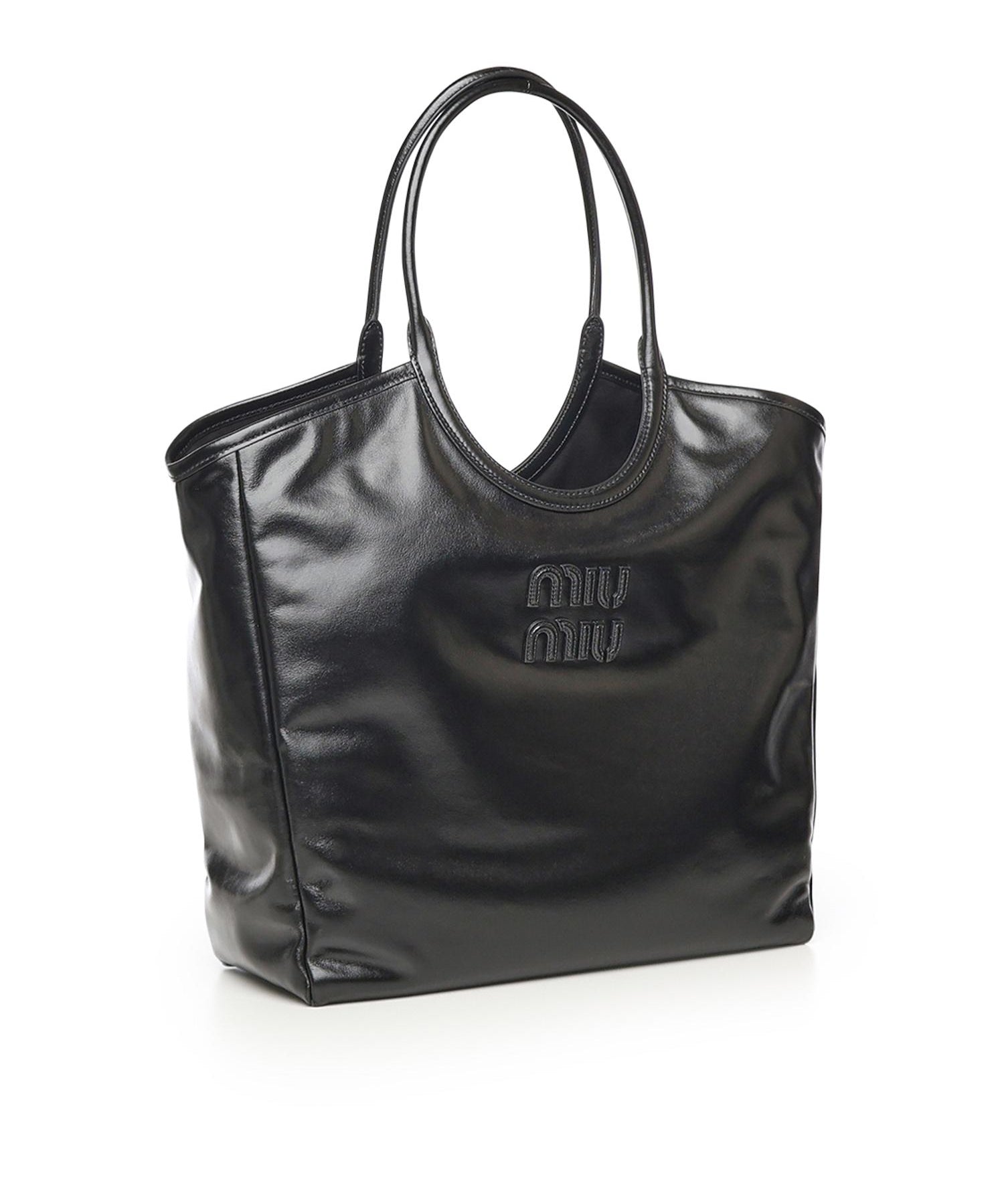 Borsa IVY in pelle<BR/> 5BG321 2IEOF0002 MIU MIU 