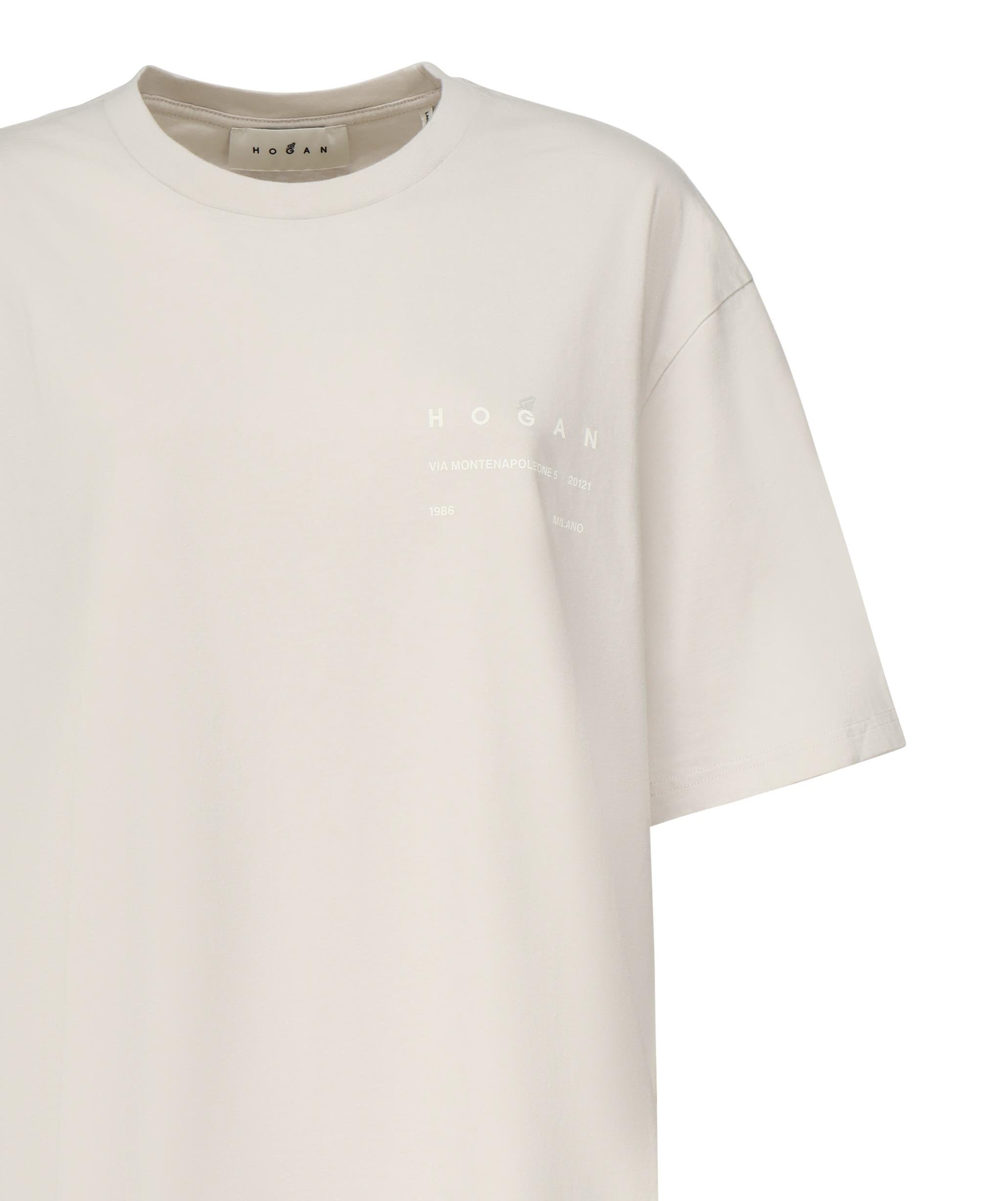 T-shirt con logo KQUB3492020WNR B204 HOGAN 
