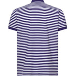 Polo a righe in cotone con logo 710956682 503 POLO RALPH LAUREN 