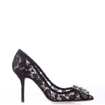 Décolleté Rainbow in pizzo con broche<BR/> CD0101 AL19880999 DOLCE & GABBANA 