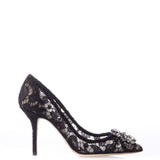 Décolleté Rainbow in pizzo con broche<BR/> CD0101 AL19880999 DOLCE & GABBANA 