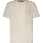 T-shirt Ankara in cotone 026TS110JE PERLA WOC 