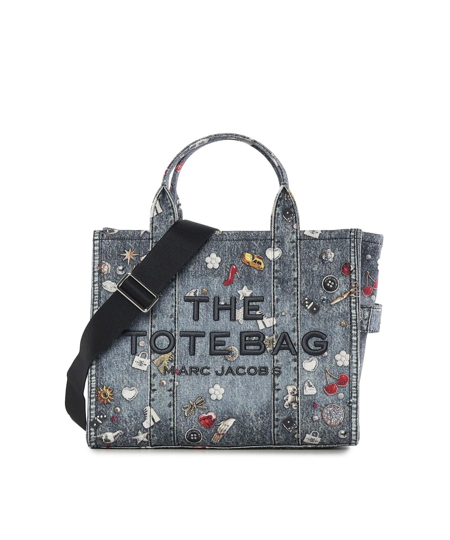 Borsa The Medium Tote con logo 2R5HTT018H02 454 MARC JACOBS 