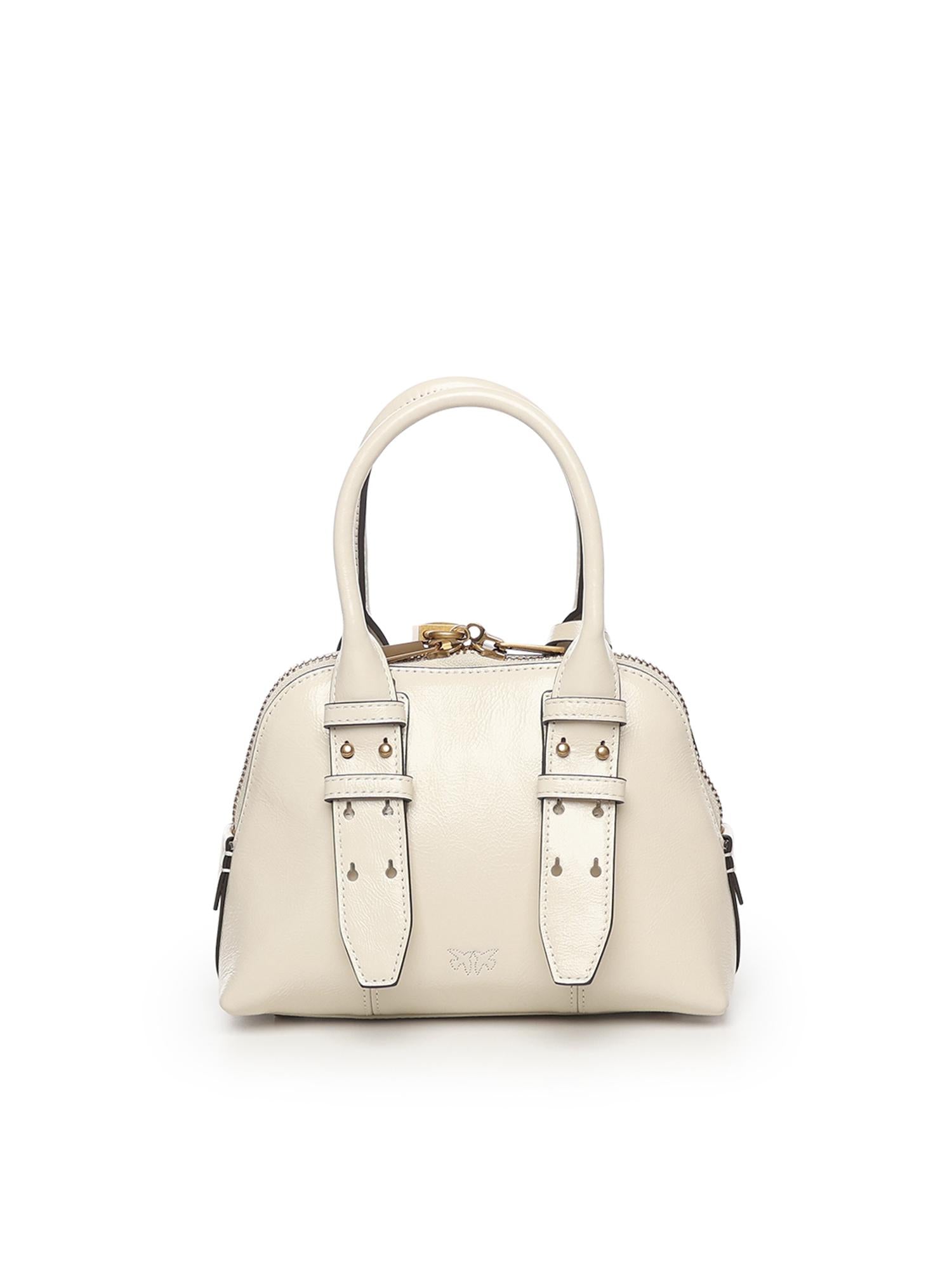 Borsa a mano piccola Escape Bag in pelle 105333 A2VWZ14Q PINKO 