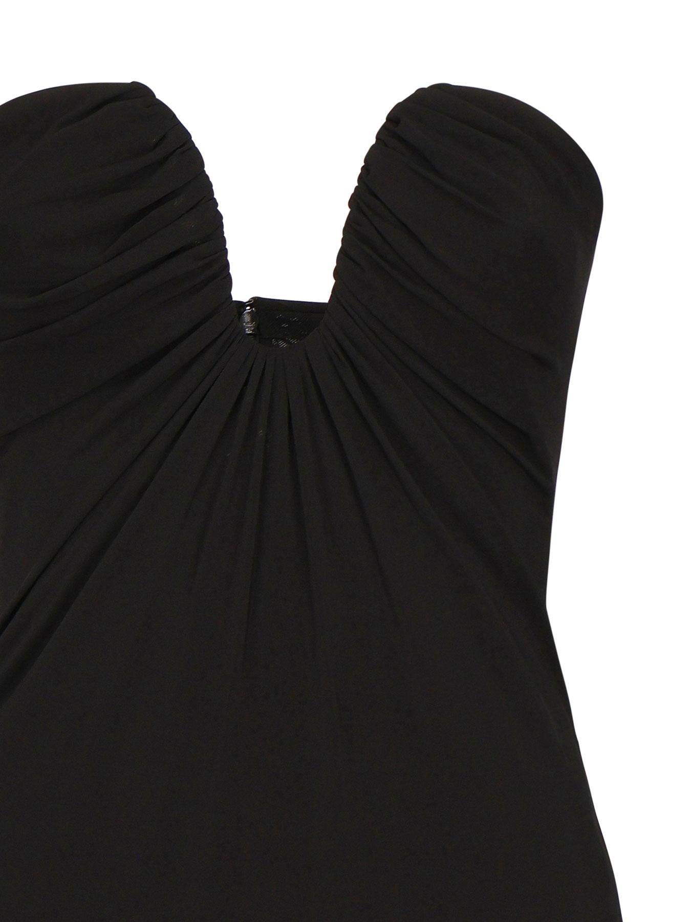 Abito midi da sera con scollo sagomato 105021 A2GSZ99 PINKO 