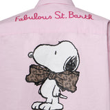 Camicia Brigitte con stampa Snoopy in popeline BRIG005 01926L MC2 SAINT BARTH 