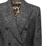Giacca doppiopetto in chevron F293DT FCZAFS8030 DOLCE & GABBANA 