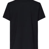 T-shirt con logo ricamato NPMB3501280UCX U806 FAY 