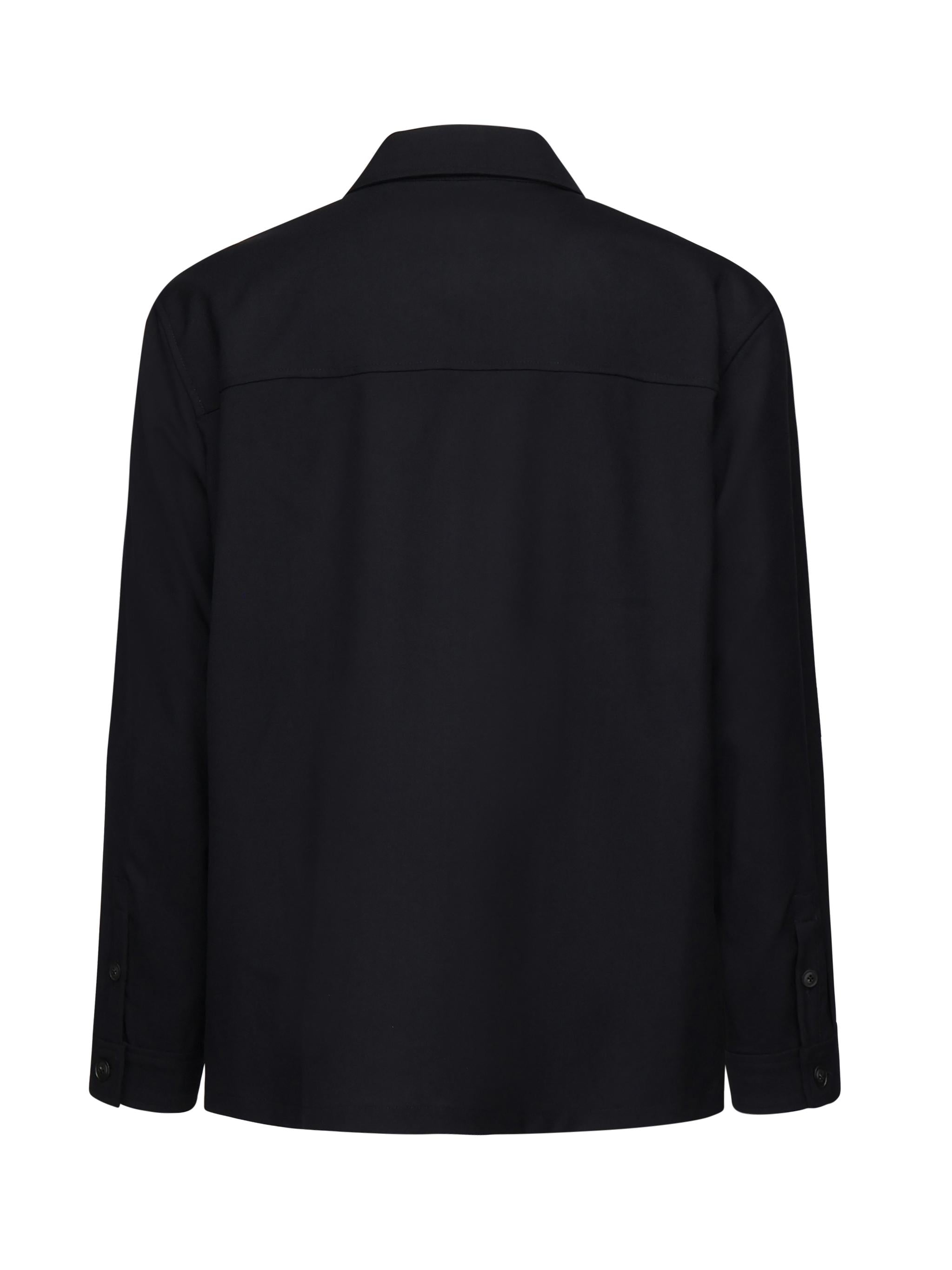 Giacca camicia in tela di lana NAM04500500UMA U808 FAY 