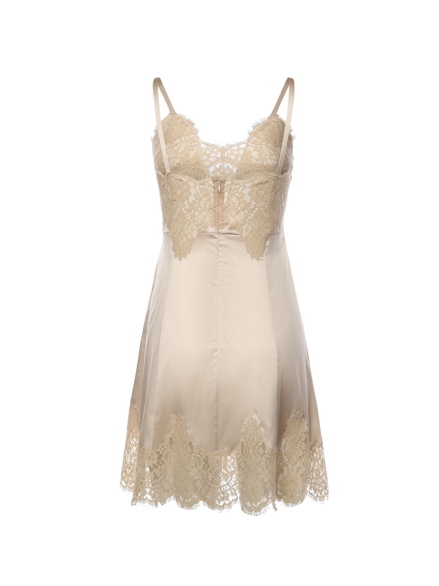 Abito in satin stretch F60FGT FURAGF0600 DOLCE & GABBANA 