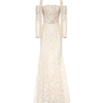 Abito lungo Camellia in pizzo GLSS26DRL08  GALIA LAHAV 