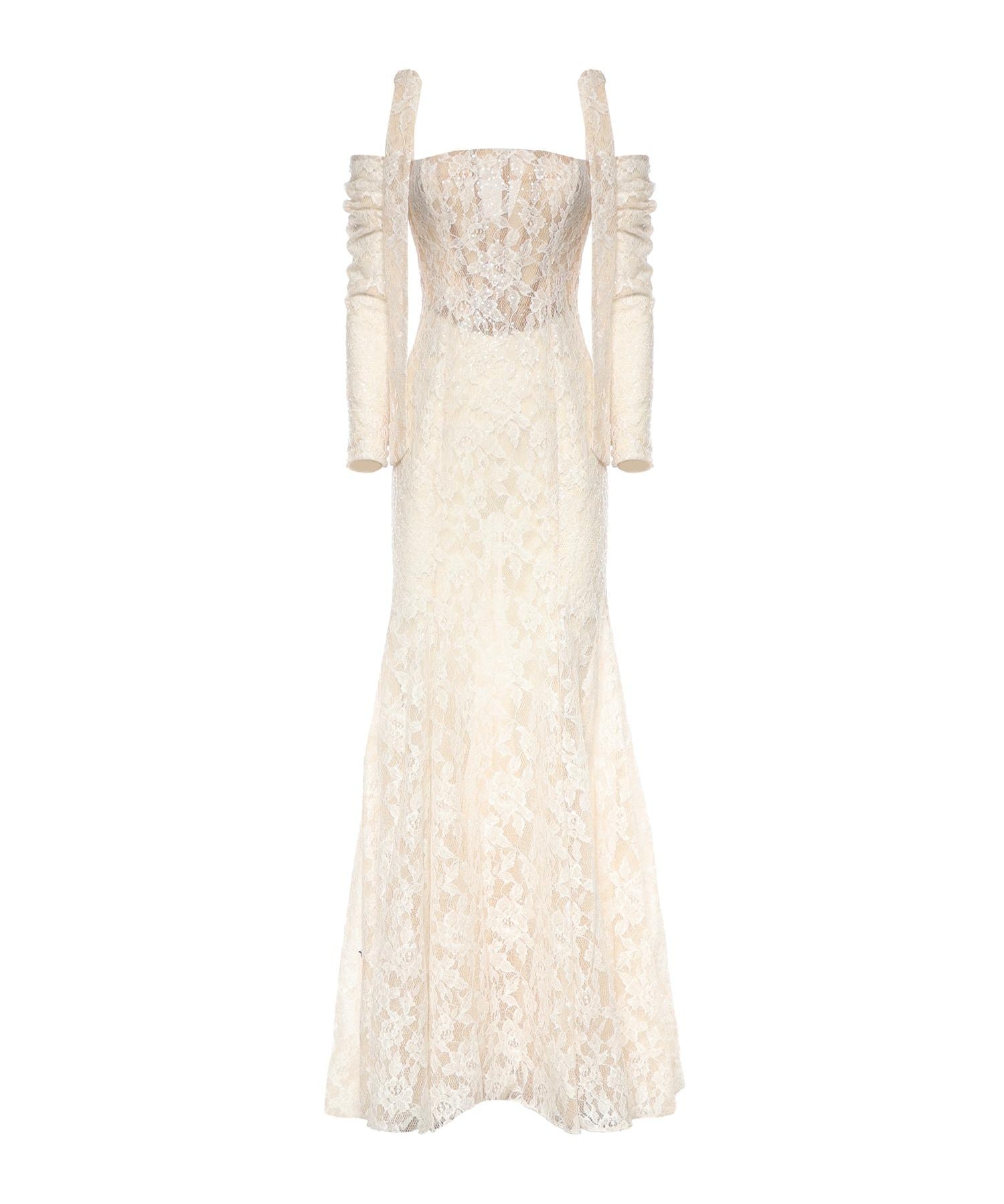 Abito lungo Camellia in pizzo GLSS26DRL08  GALIA LAHAV 