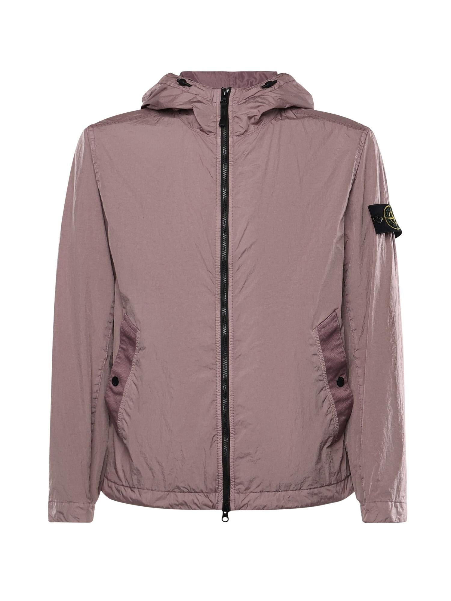 Giacca in reps di nylon con logo L1S154100001 S0A23V008F STONE ISLAND 