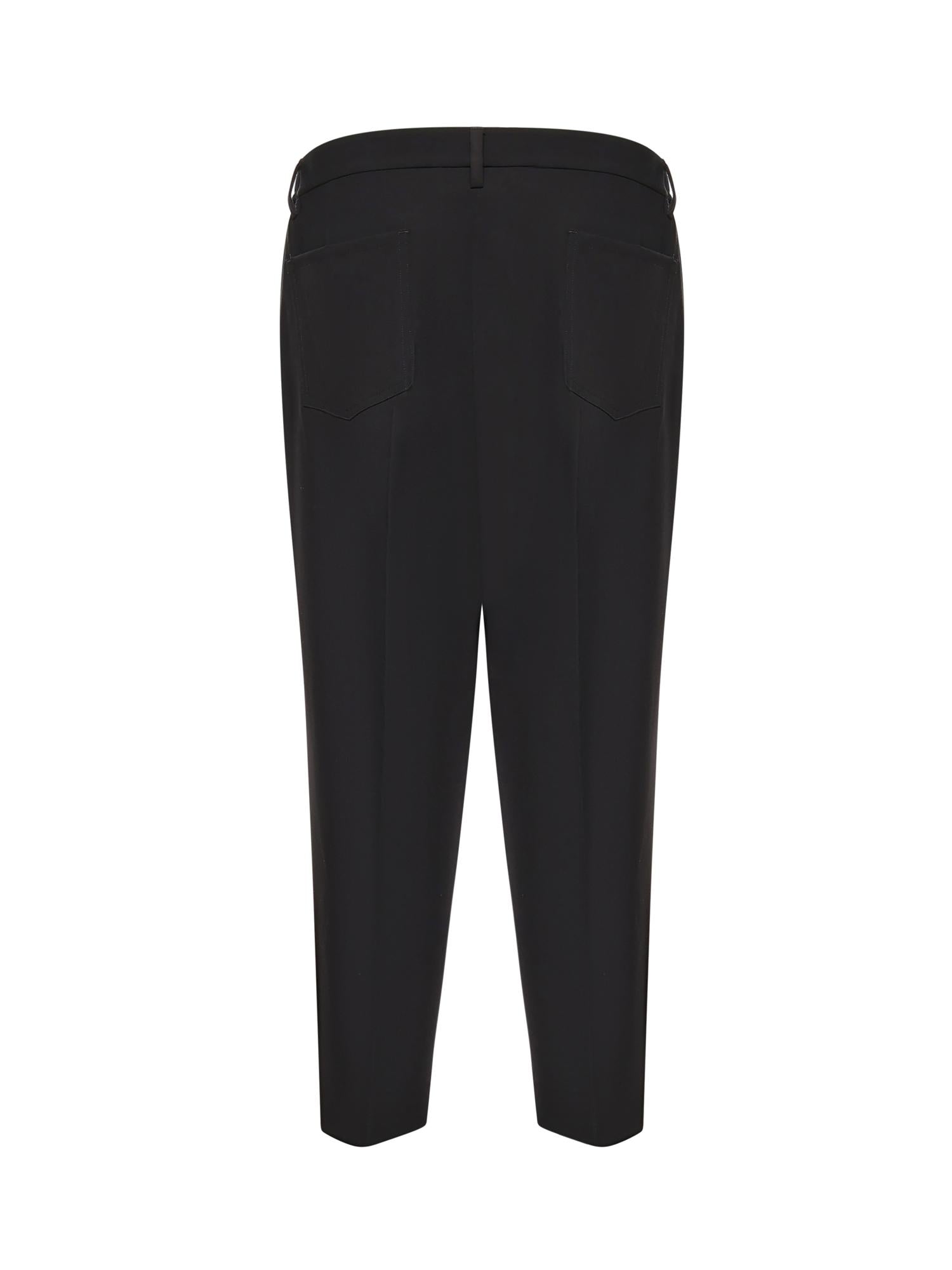 Pantalone Nikla in misto lana NIKLAS NERO GIULIANO GALIANO 