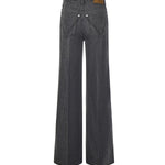 Jeans a palazzo in denim 841027 V5SO01003 BOTTEGA VENETA 