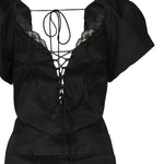 Mini abito Singrid CD3605 BLACK FOR LOVE & LEMONS 