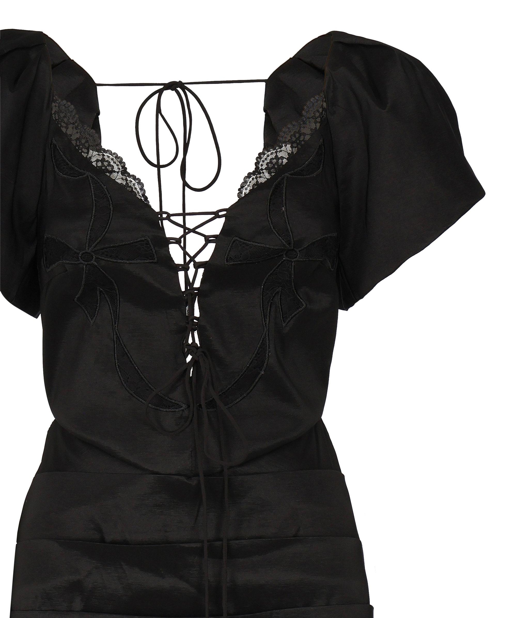 Mini abito Singrid CD3605 BLACK FOR LOVE & LEMONS 