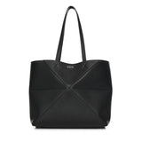 Borsa Tote Puzzle Fold media in pelle di vitello A779PEWX04 1100 LOEWE 