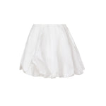 Minigonna balloon in popeline 105183 A2LDZ04 PINKO 