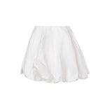 Minigonna balloon in popeline 105183 A2LDZ04 PINKO 