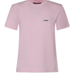 T-shirt in cotone con logo TSW00550AJ00029 431 JACQUEMUS 