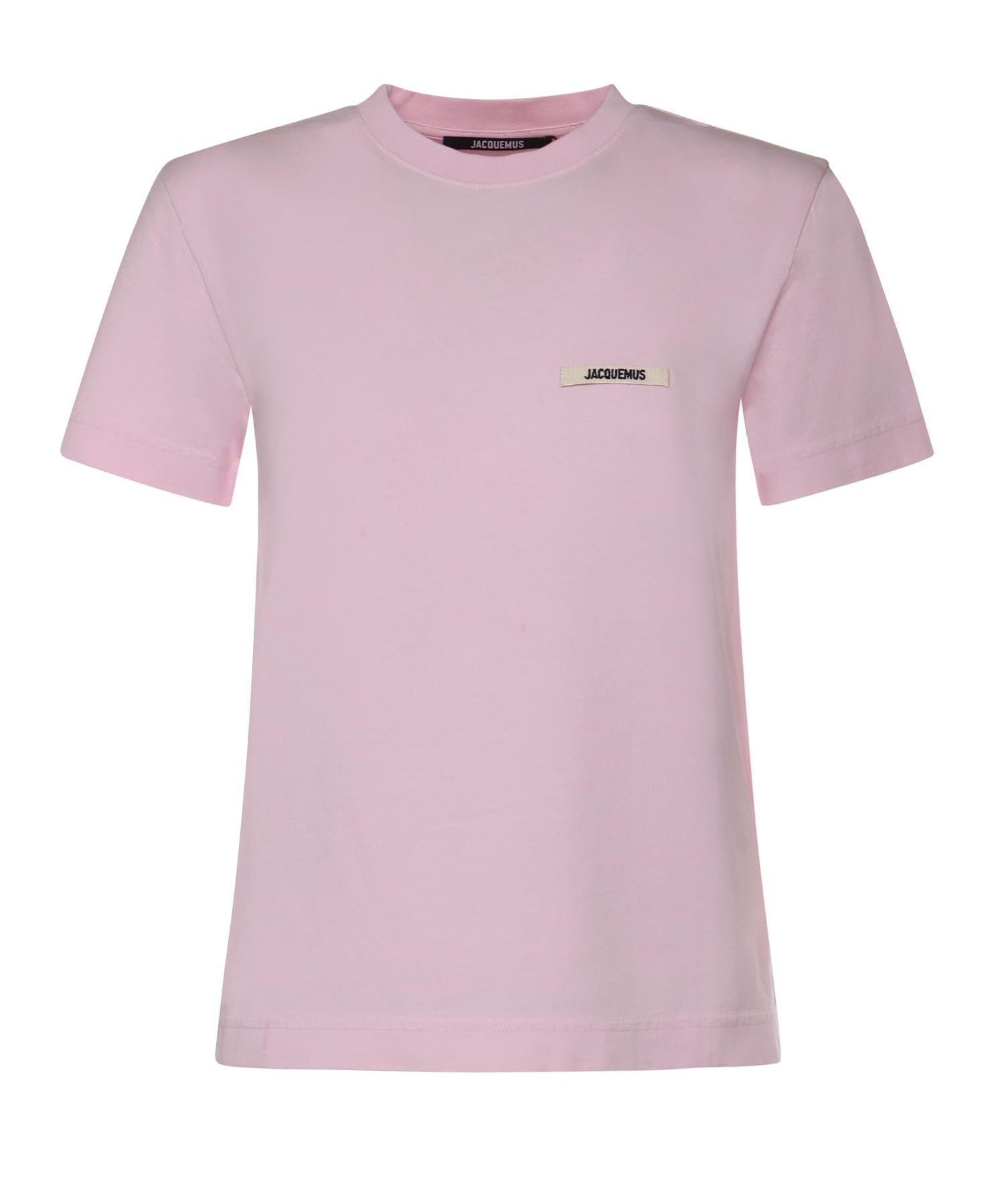 T-shirt in cotone con logo TSW00550AJ00029 431 JACQUEMUS 