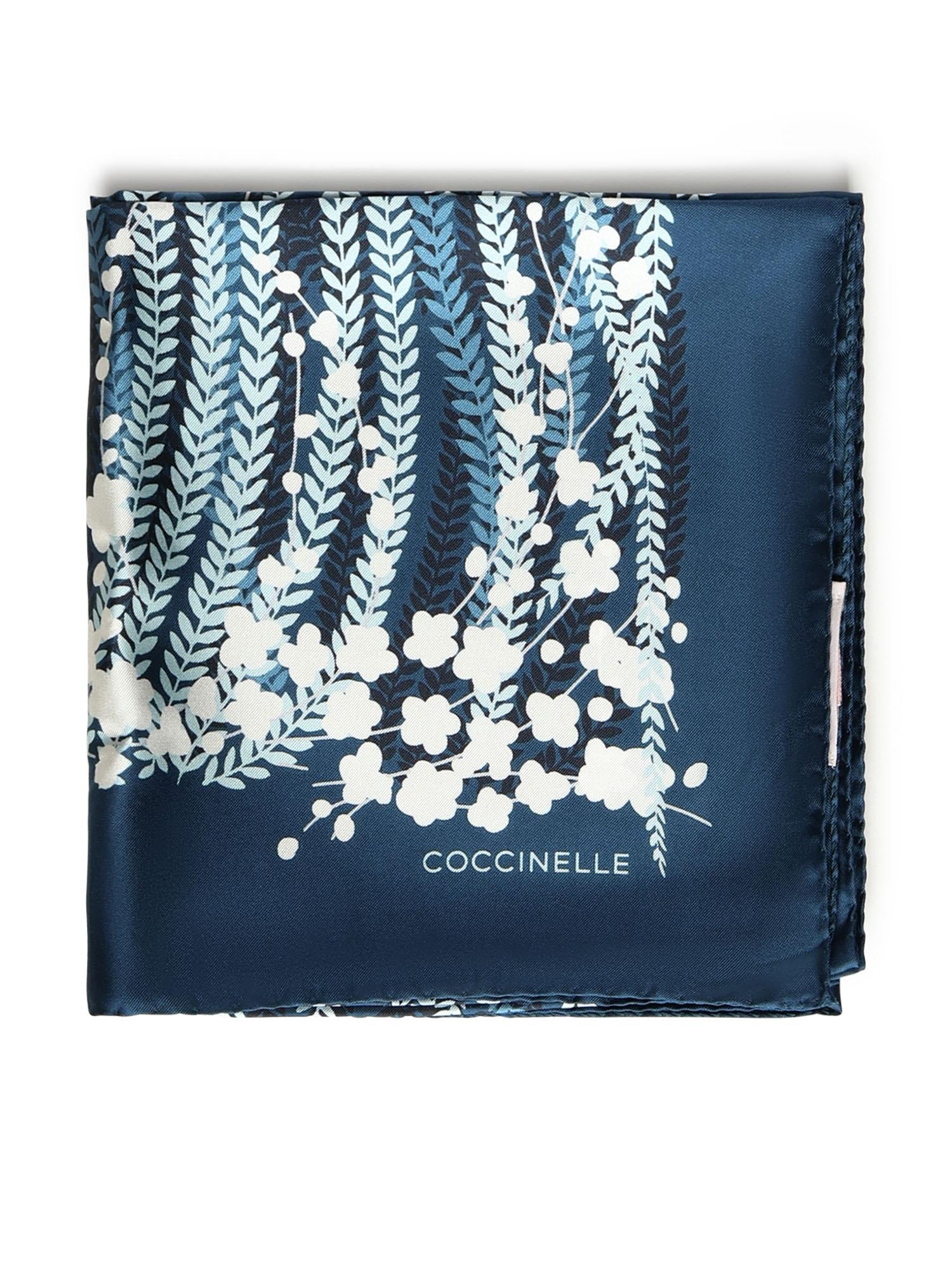 Foulard in seta con stampa E7UYH380101 M16 COCCINELLE 