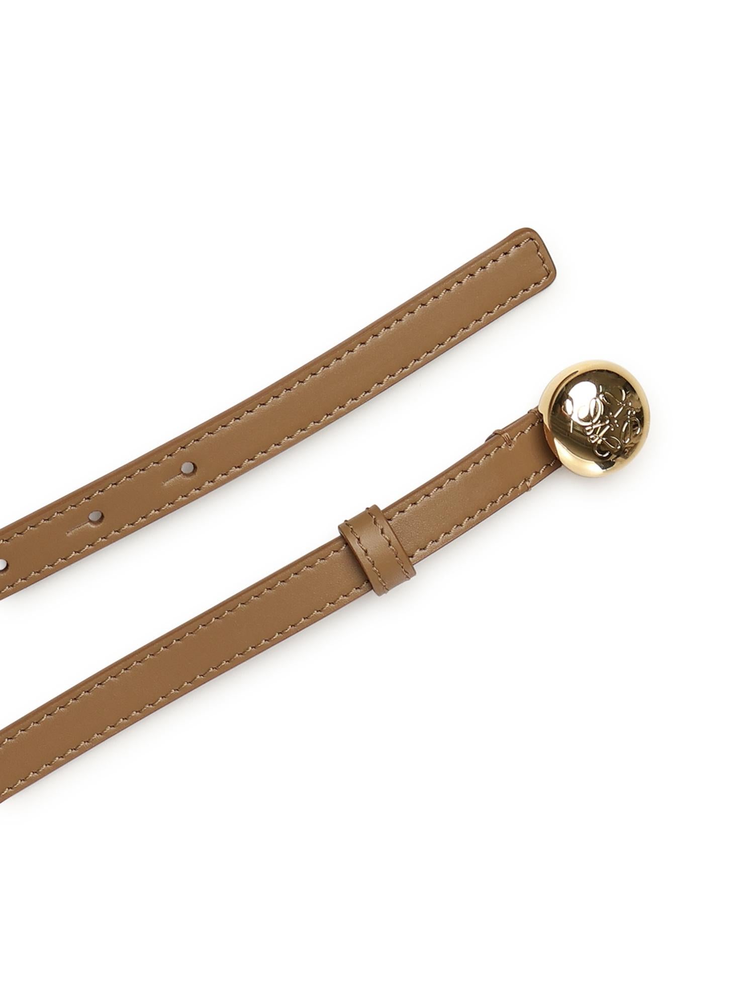 Cintura Pebble in pelle di vitello E619Z16X17 3967 LOEWE 