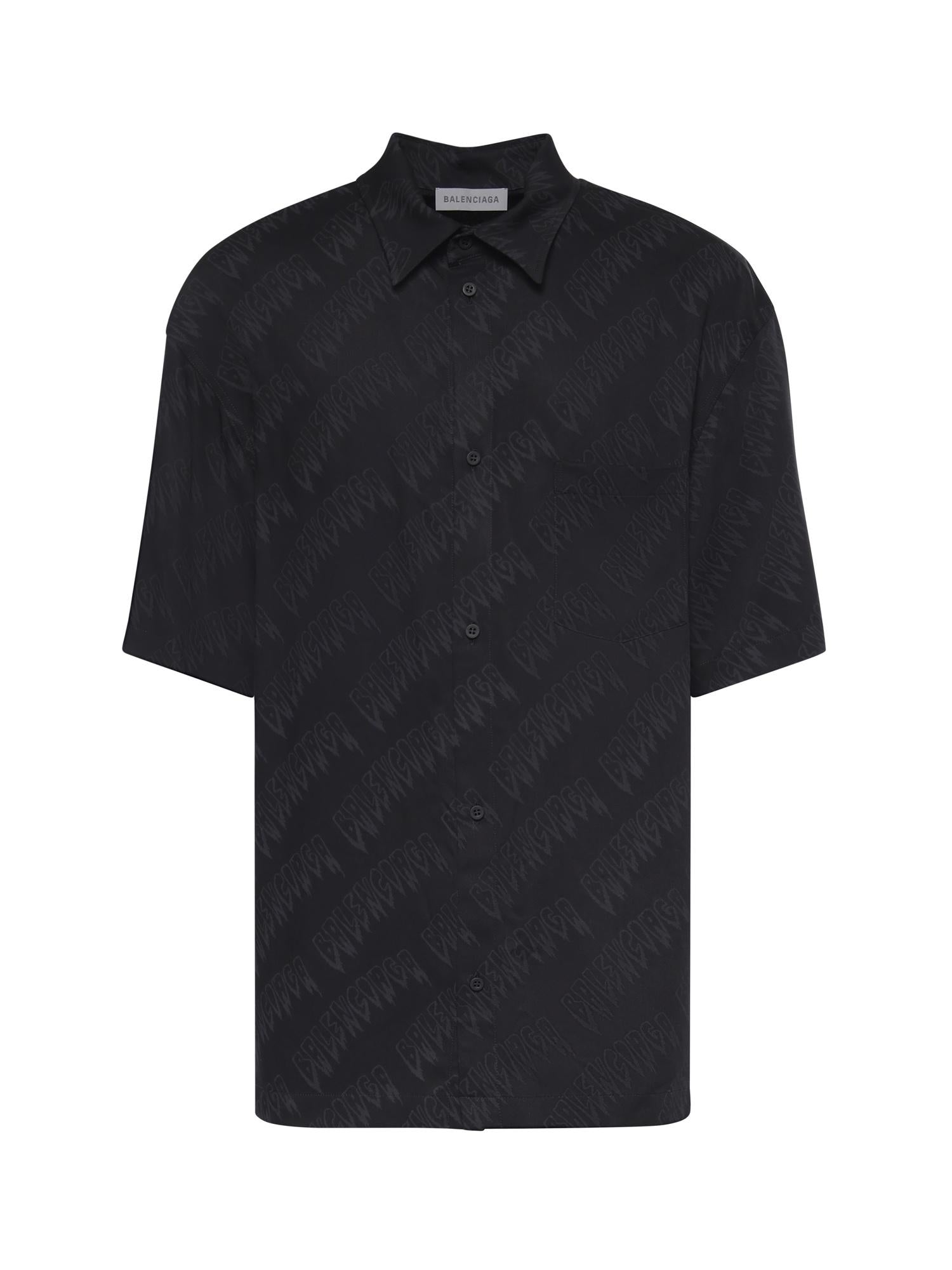 Camicia Creeper in viscosa 871407 TUL021069 BALENCIAGA 