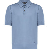 Maglia polo in seta GXZ02Z JBSO5B0965 DOLCE & GABBANA 