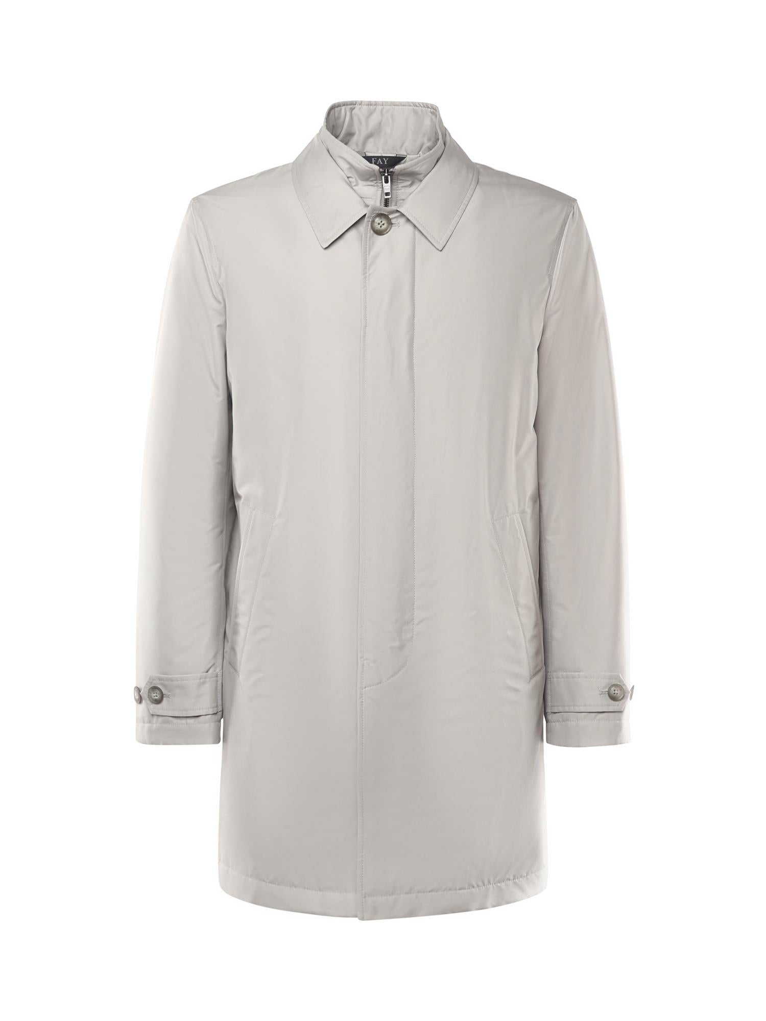 Morning coat in popeline tecnico NAM62510160AXX B208 FAY 