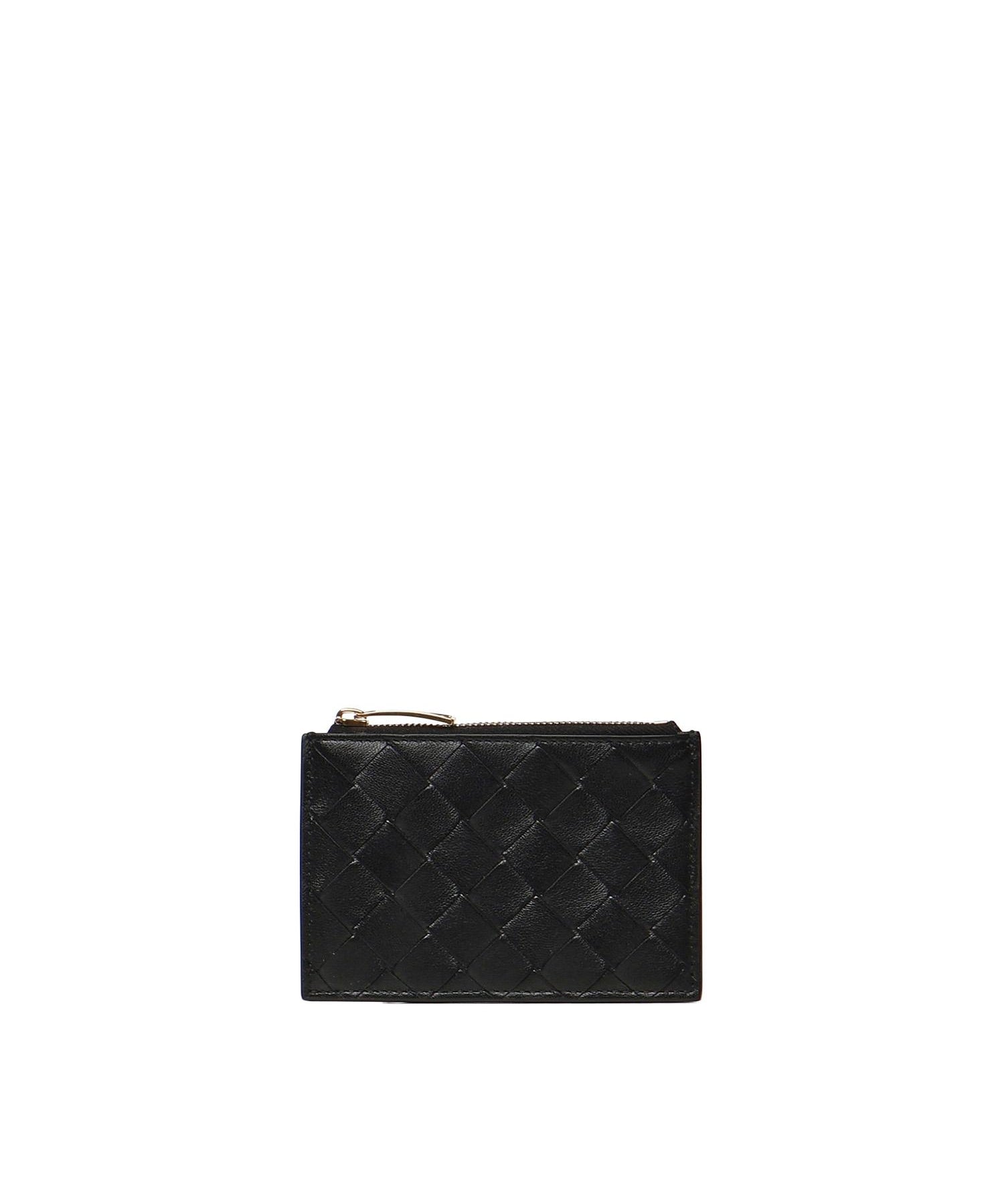 Portacarte Intrecciato con zip 806032 VCPP38425 BOTTEGA VENETA 
