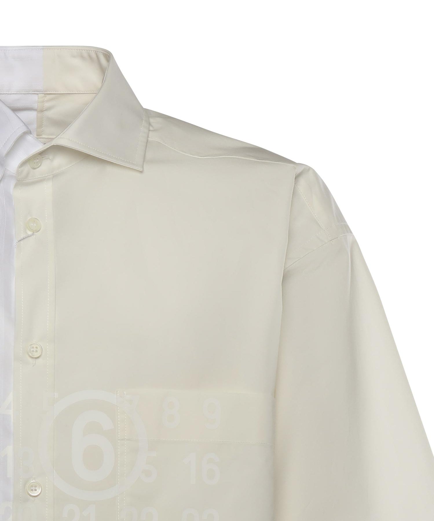 Camicia in popeline di cotone SH0DR0007 MTN135961 MM6 Maison Margiela 