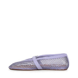 Ballerine flat in rete e pelle scamosciata AA3A029TK061 452 ALAIA 
