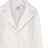 Cappotto monopetto in lana MDFW23830 -PANNA MARIUCCIA Milano 