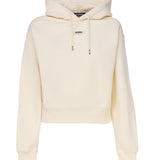 La felpa con cappuccio Gros Grain 241JS162 2341130 JACQUEMUS 