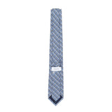 Cravatta in seta stampa Gancini chain 351298 786572004 FERRAGAMO 