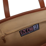 Borsa Vivian medium effetto raffia con logo VVID001 00368L MC2 SAINT BARTH 