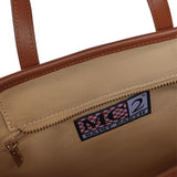 Borsa Vivian medium effetto raffia con logo VVID001 00368L MC2 SAINT BARTH 